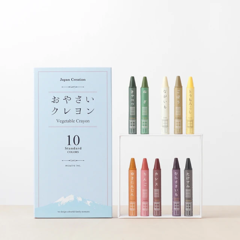 蔬菜製無毒環保蠟筆 1
