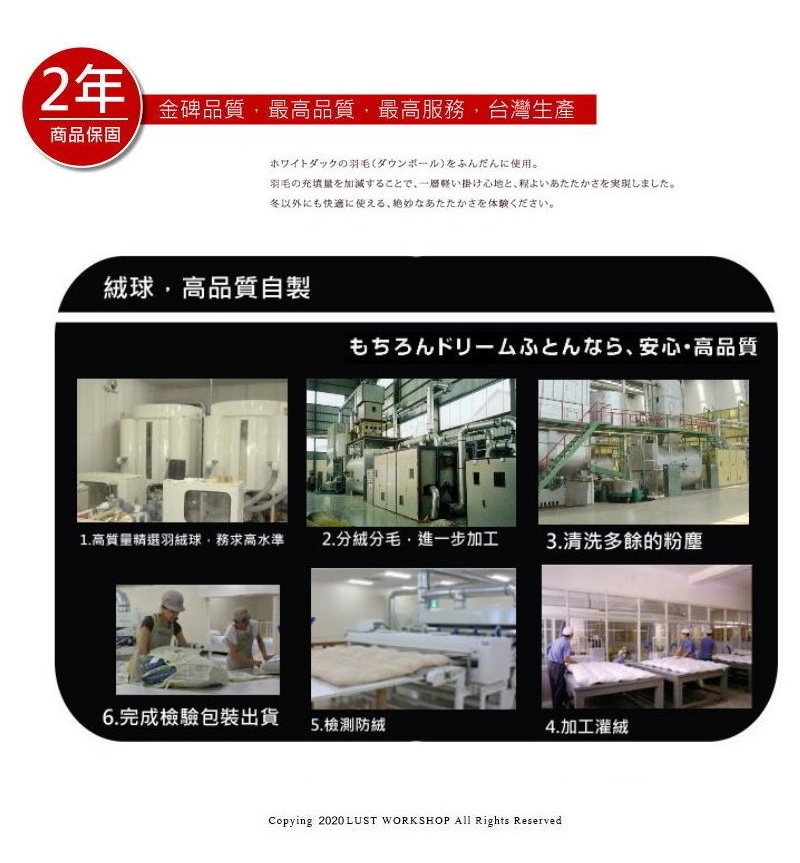 五星飯店專用羽絨枕 4