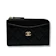 Chanel 經典雙C LOGO L型拉鍊錢包 1
