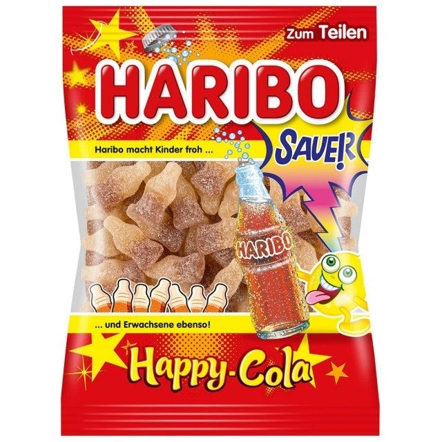 Happy Cola Lemon Fresh 快樂可樂爆酸風味Q軟糖 1