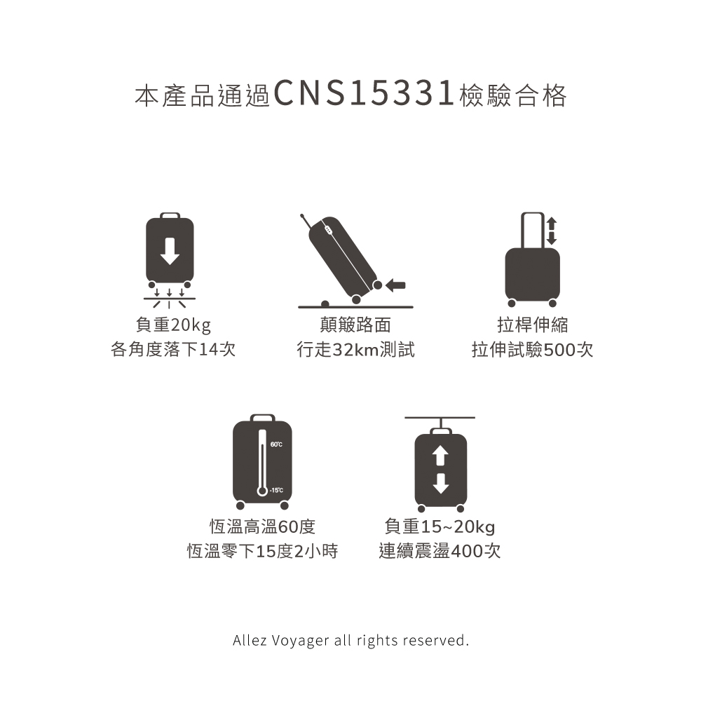 前開式大容量可擴充行李箱 3