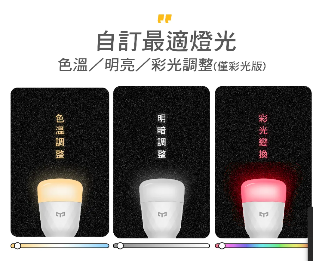 LED智慧色溫燈泡W3 2
