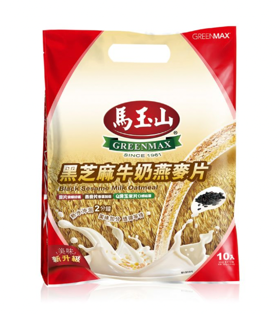 黑芝麻牛奶燕麥片 1