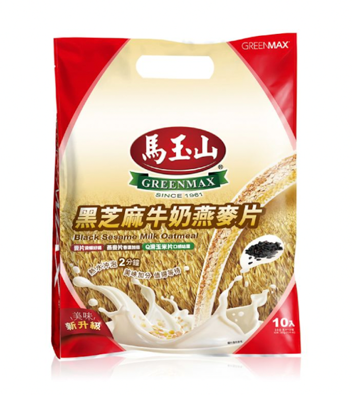 黑芝麻牛奶燕麥片 1