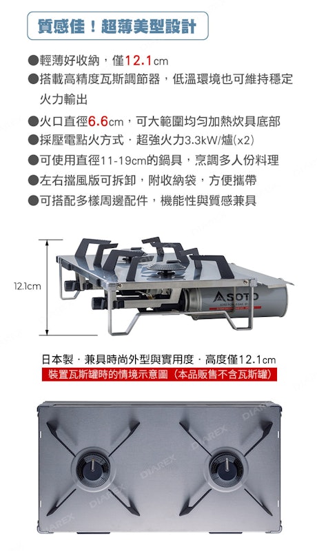GRID 不銹鋼雙口爐 2
