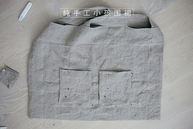 棉麻美術圍裙 1