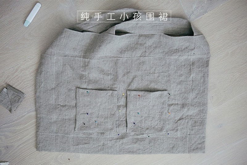棉麻美術圍裙 1