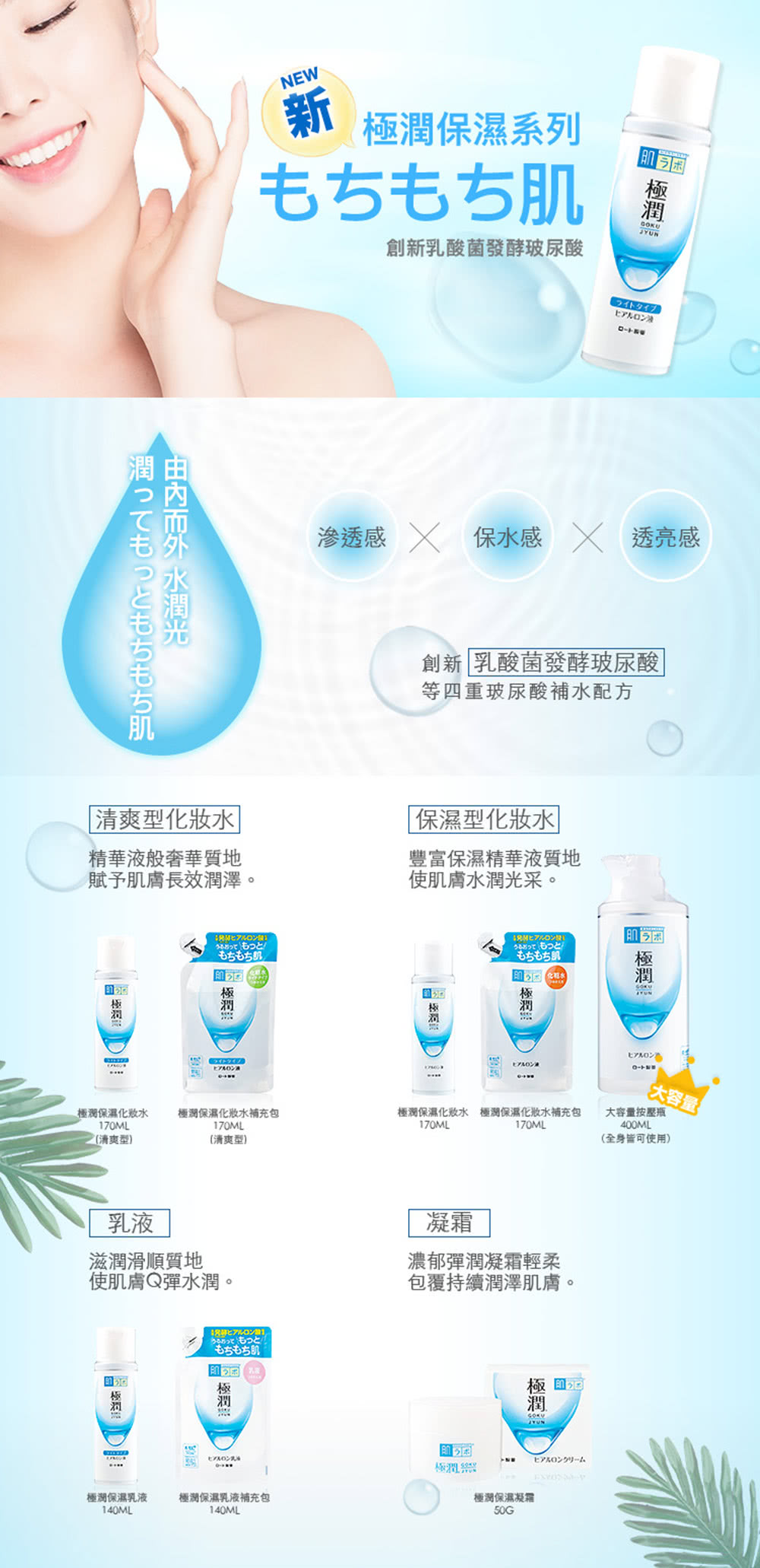 極潤保濕乳液 2