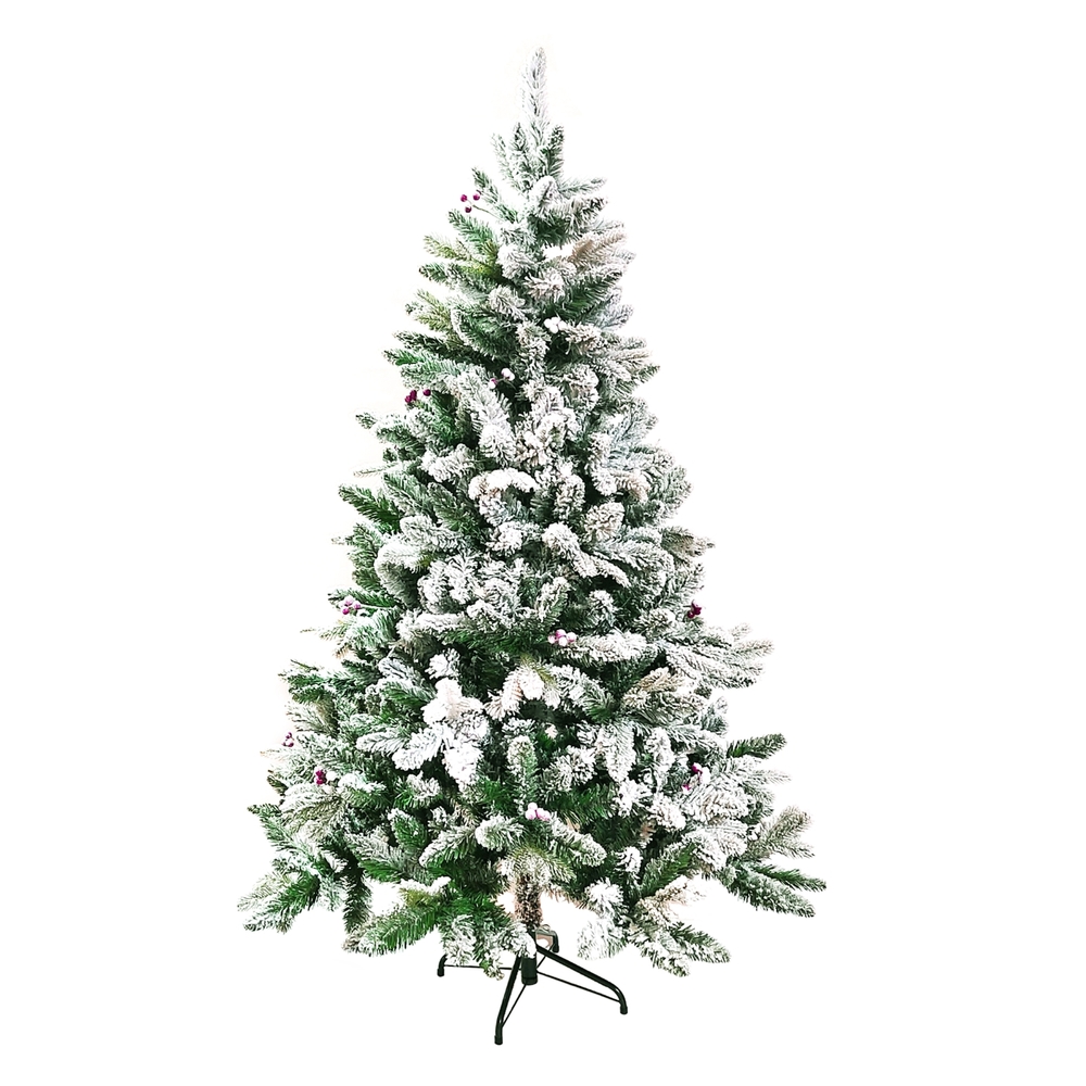 頂級植雪擬真混合葉聖誕樹  1