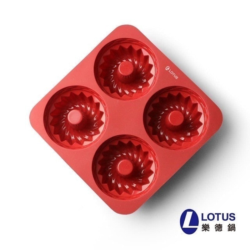 矽紅甜甜圈烤模 1