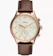 Fossil Fenmore 復古風多功能三眼手錶 1