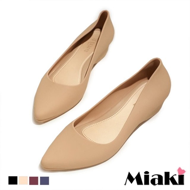 8. Miaki 防水時尚低跟雨鞋 1