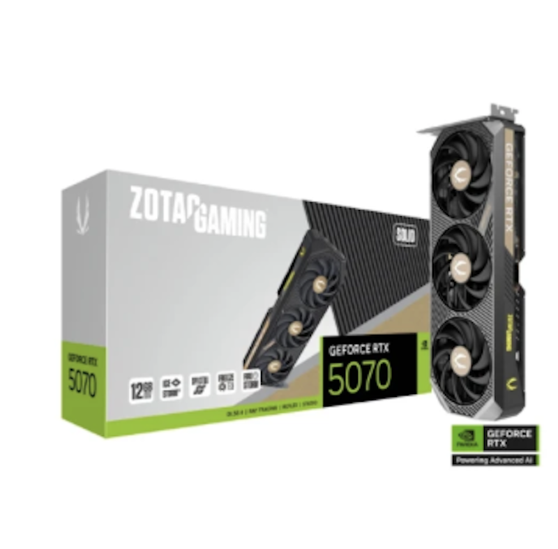 GAMING GeForce RTX 5070 SOLID 1