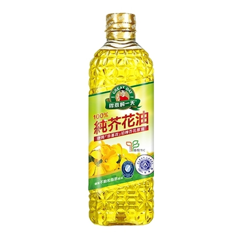 100%純芥花油 1