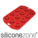 Siliconezone施理康 耐熱矽膠迷你甜甜圈烤模12連 1