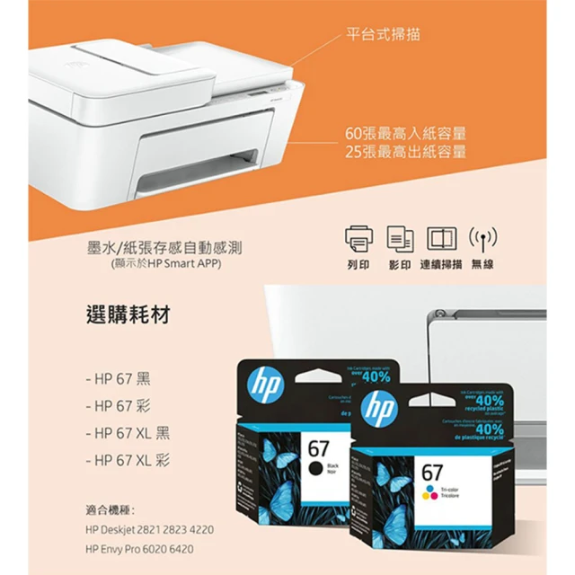Deskjet 三合一噴墨複合機 3