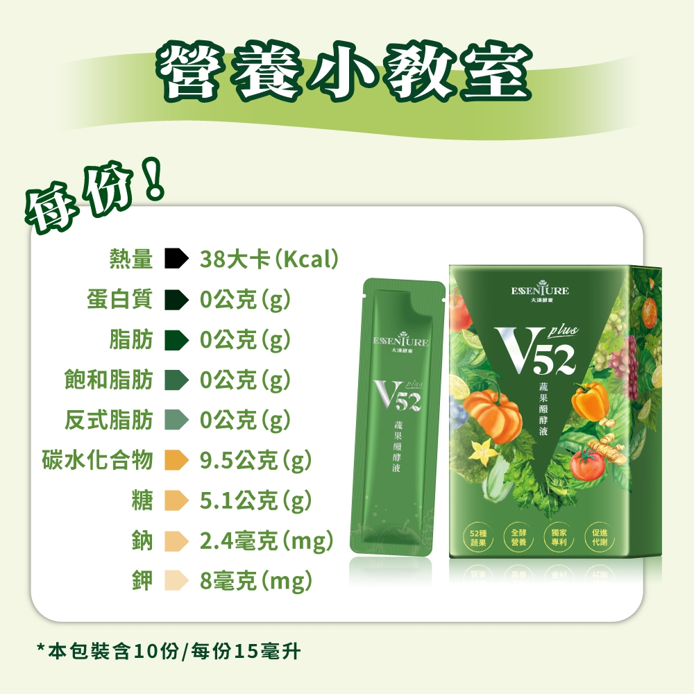V52 PLUS 蔬果維他植物醱酵液 3