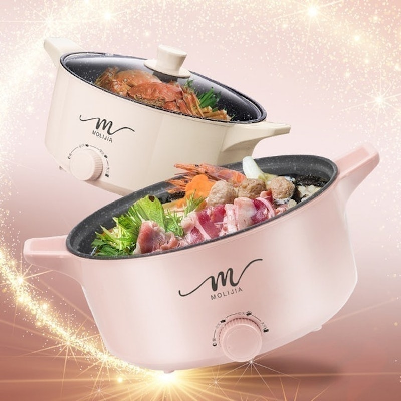 M21多功能美食料理不沾快煮電火鍋 1