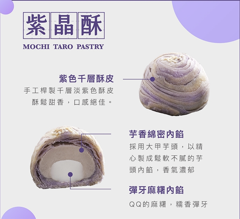 真台灣味紫晶酥禮盒 2