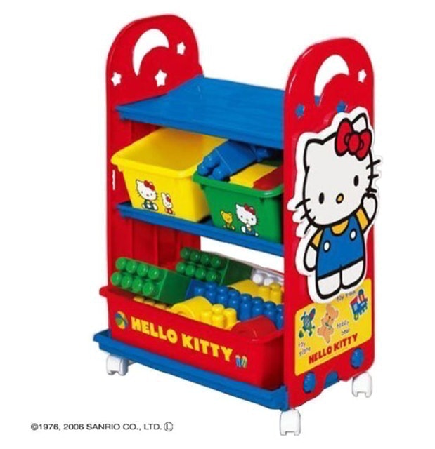 Hello Kitty 玩具收納櫃 1