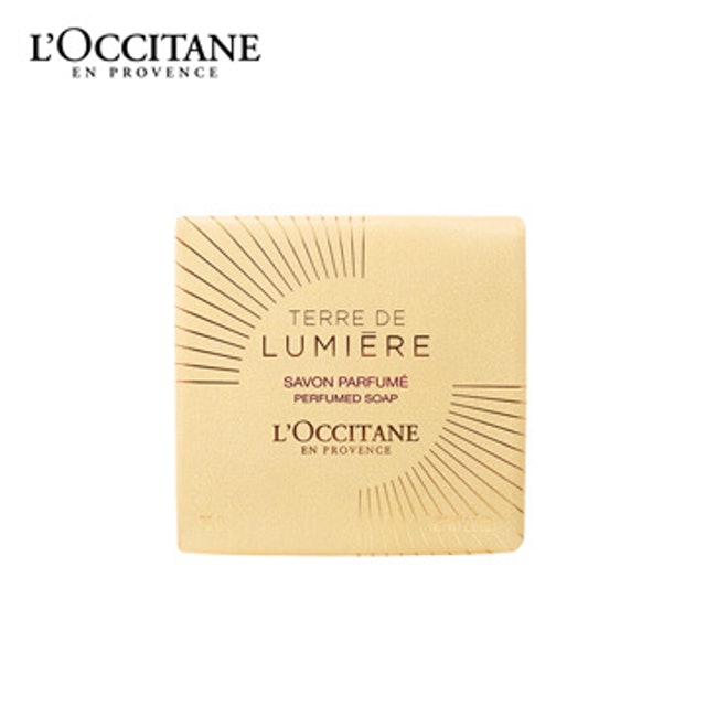 6. L’OCCITANE歐舒丹 純境之光金燦香氛皂／75g 1