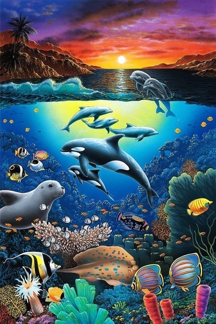 黃昏海底拼圖 1