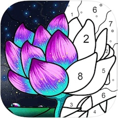 數字填色 - 秘密花園塗色益智遊戲