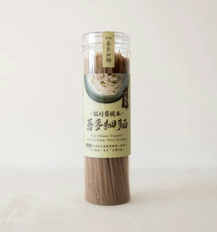 銀川有機30%蕎麥細麵 1