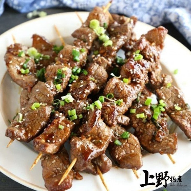 醃漬黑胡椒牛肉烤肉串 1