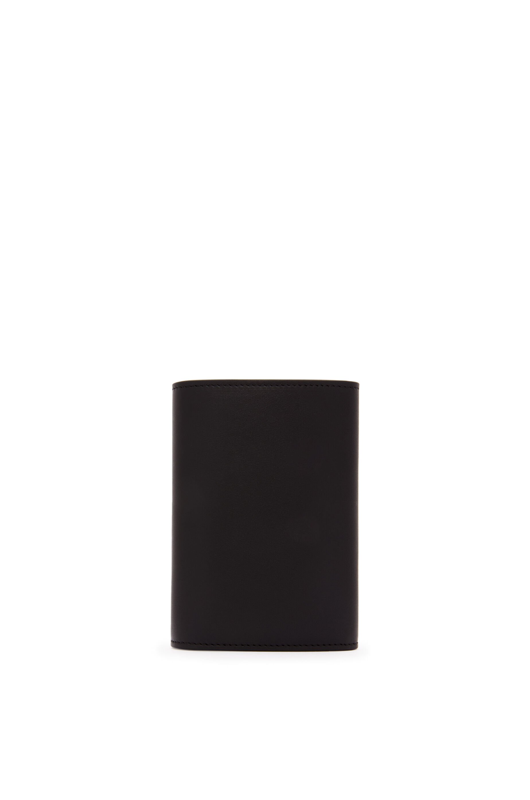 Pebble small vertical wallet in shiny nappa calfskin 3