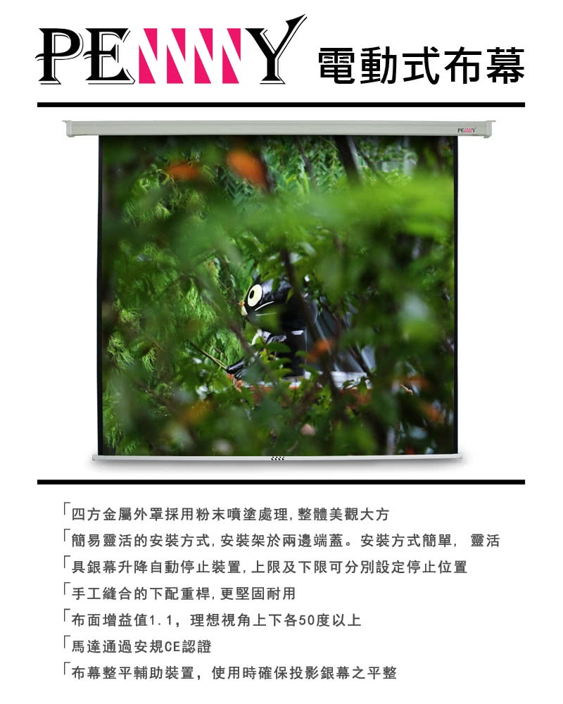 方型電動布幕 2