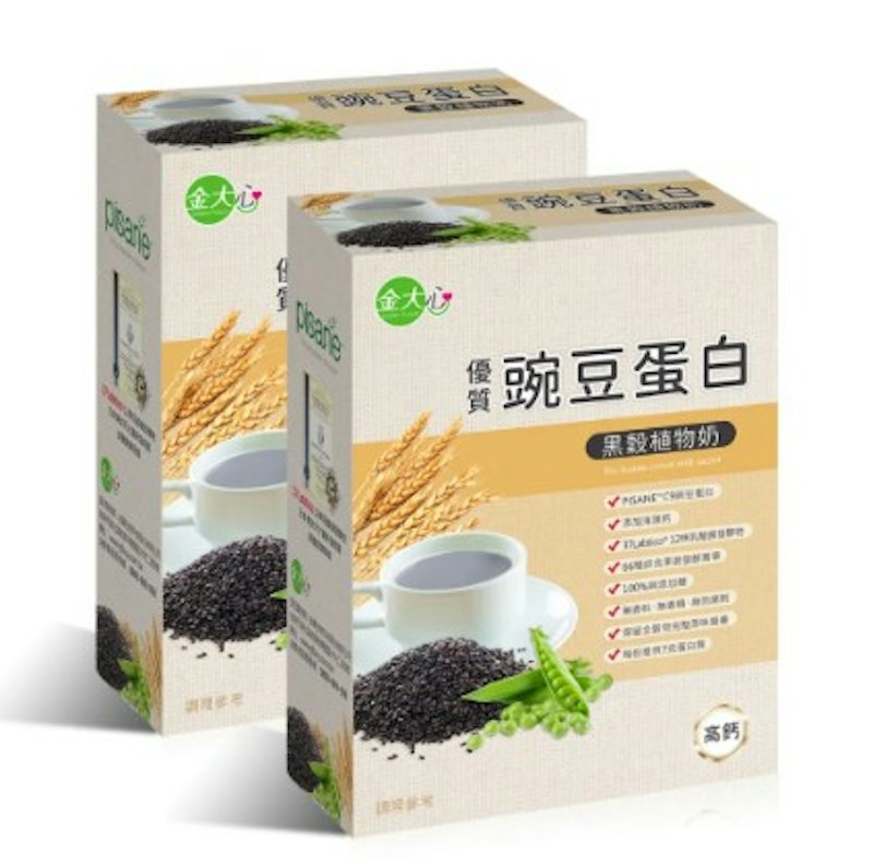 優質豌豆蛋白黑穀植物奶 1