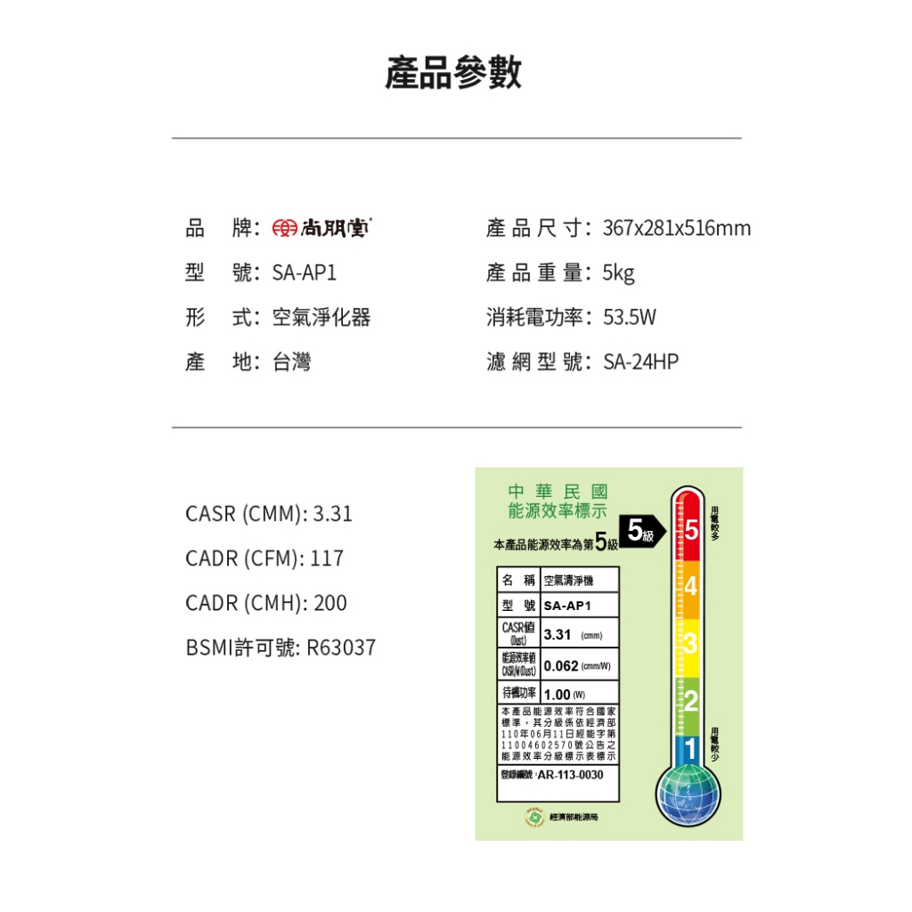 HEPA 空氣清淨機 3