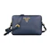PRADA Vitello Phenix 金屬 LOGO 牛皮雙拉鍊斜背相機包 1