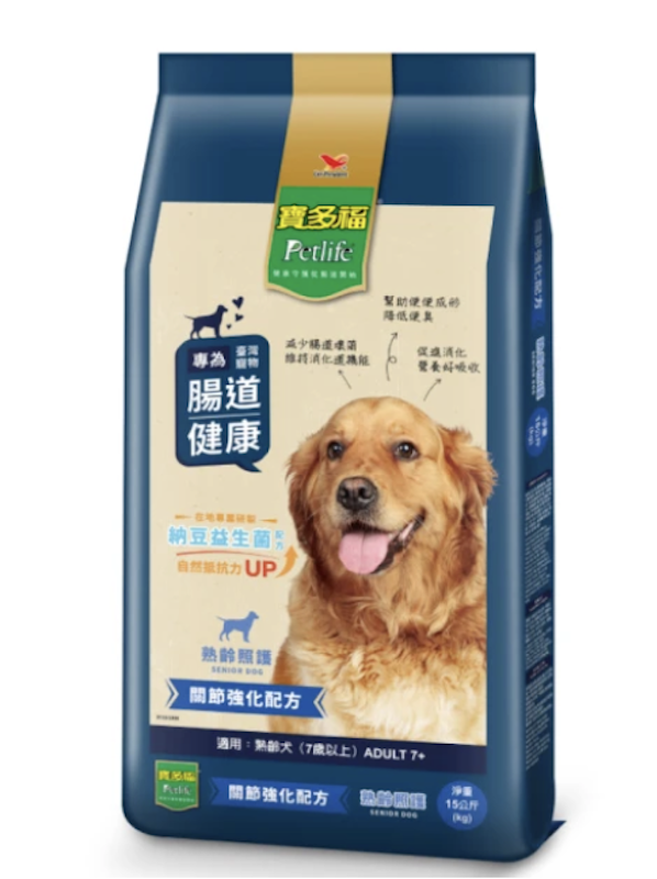 熟齡配方健康犬餐 1