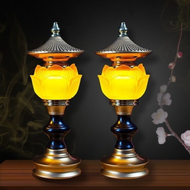 三色琉璃燈 1