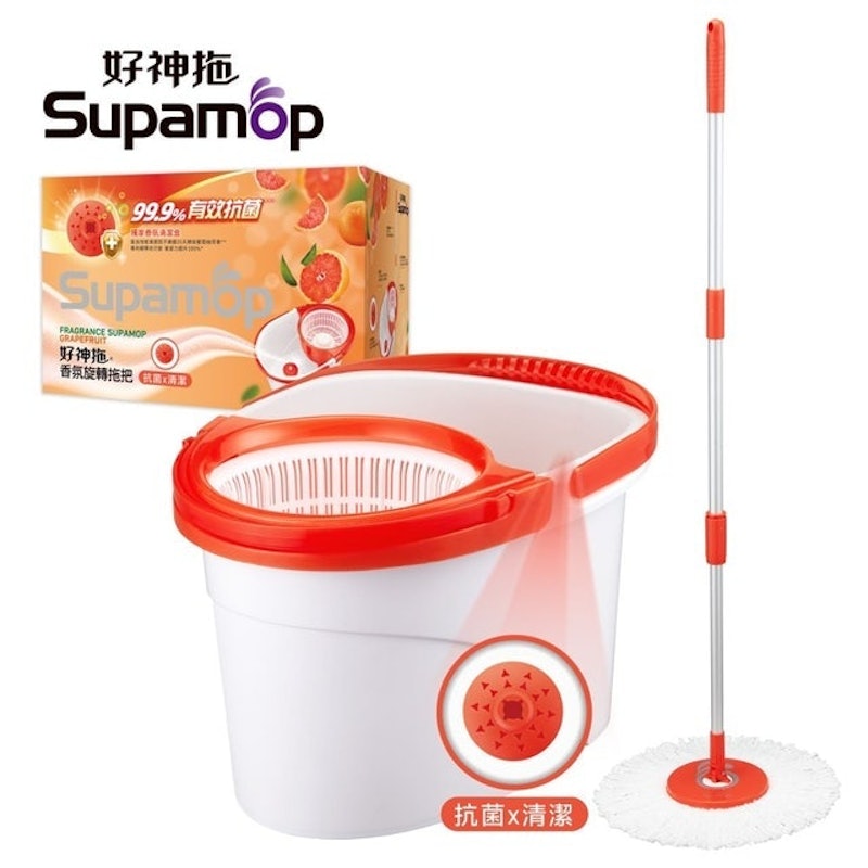 香氛獨立籃旋轉拖把組 1