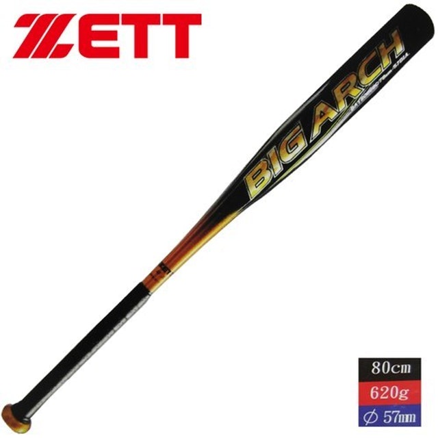 8. ZETT 少年硬式練習鋁棒 BAT-20860C 1