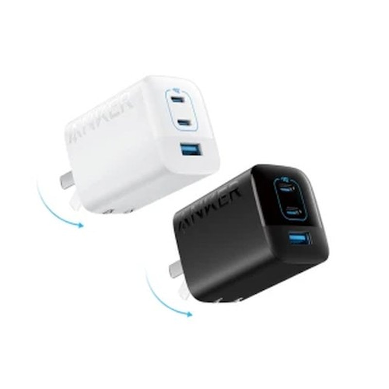 GaN 3口快充充電器 1