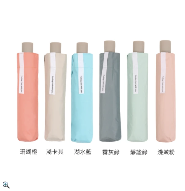 全遮光黑膠自動傘 2