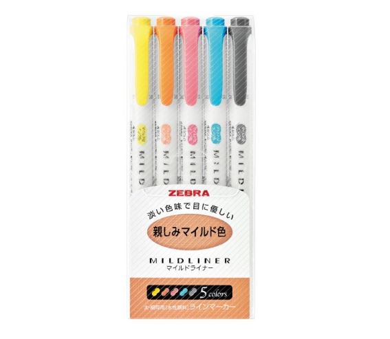 MILDLINER 雙頭柔性螢光筆 1
