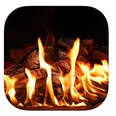 Healing fire and natural sound