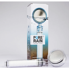 純雨淋濾淨加壓蓮蓬頭