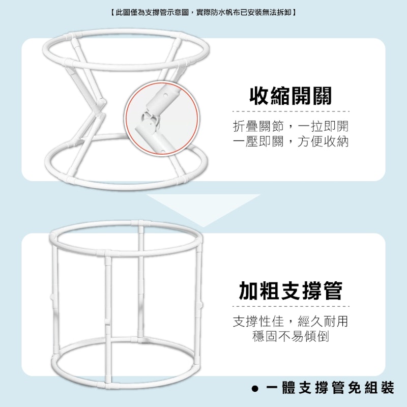 泡泡樂7層加厚折疊泡澡桶 2