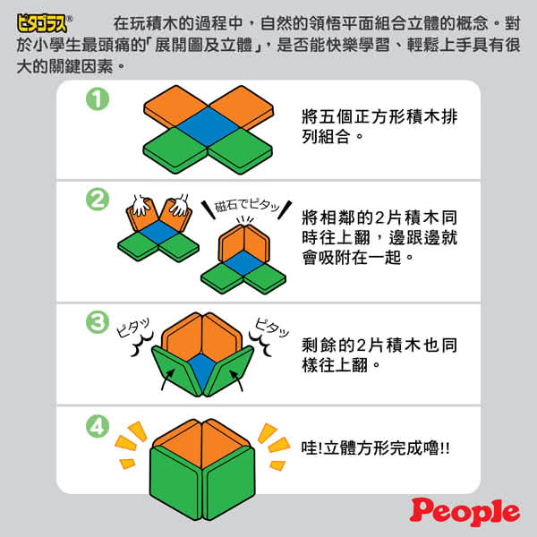 低年級益智磁性積木 3
