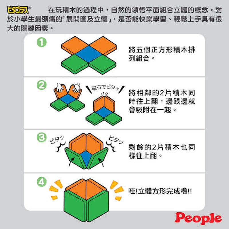 低年級益智磁性積木 3
