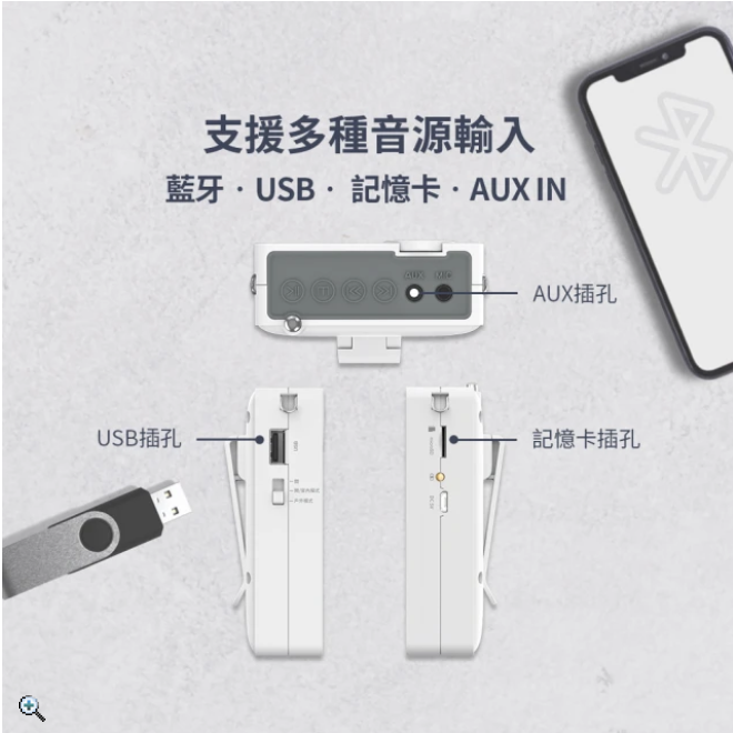 攜帶型小蜜蜂多功能教學擴音器 2