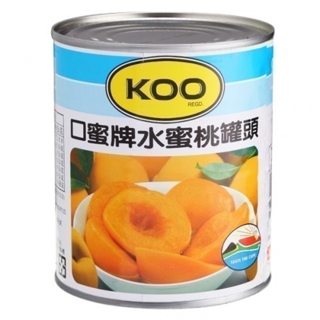 水蜜桃罐頭 1