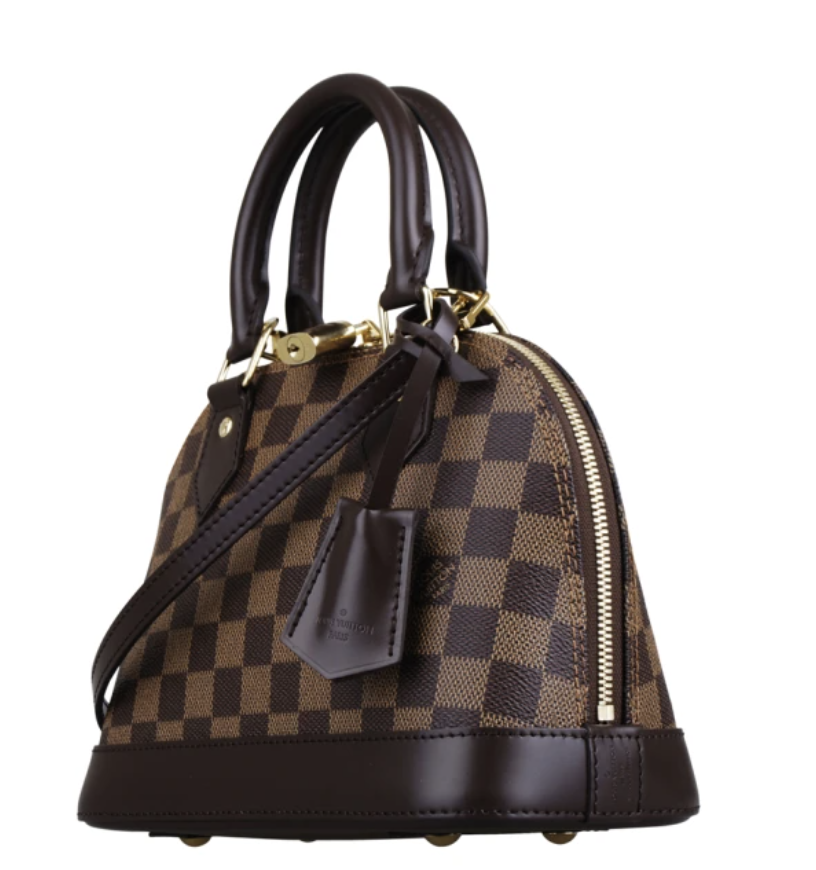 Alma BB Damier 棋盤格帆布手提斜背包 2