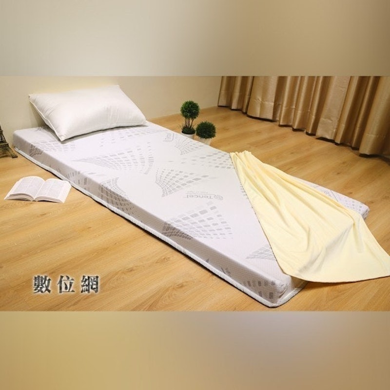 天絲零負擔記憶床墊 1